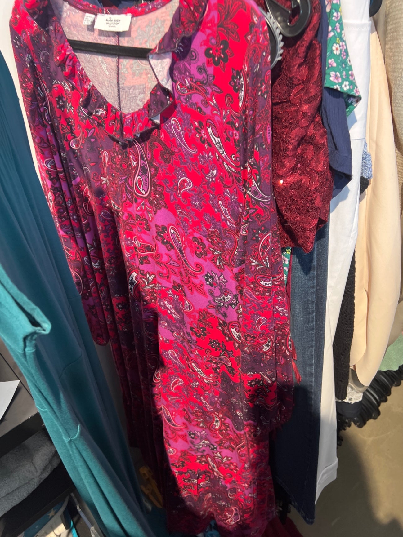 Maite Kelly BPC Kleid Rot, Pink, Lila Gr.: 46