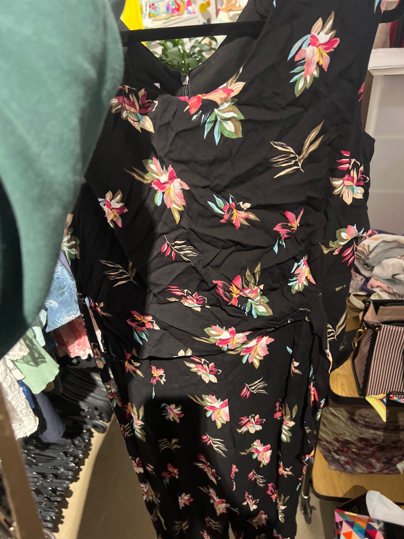 GERRY WEBER jumpsuit Schwarz Pink Gr.: 44