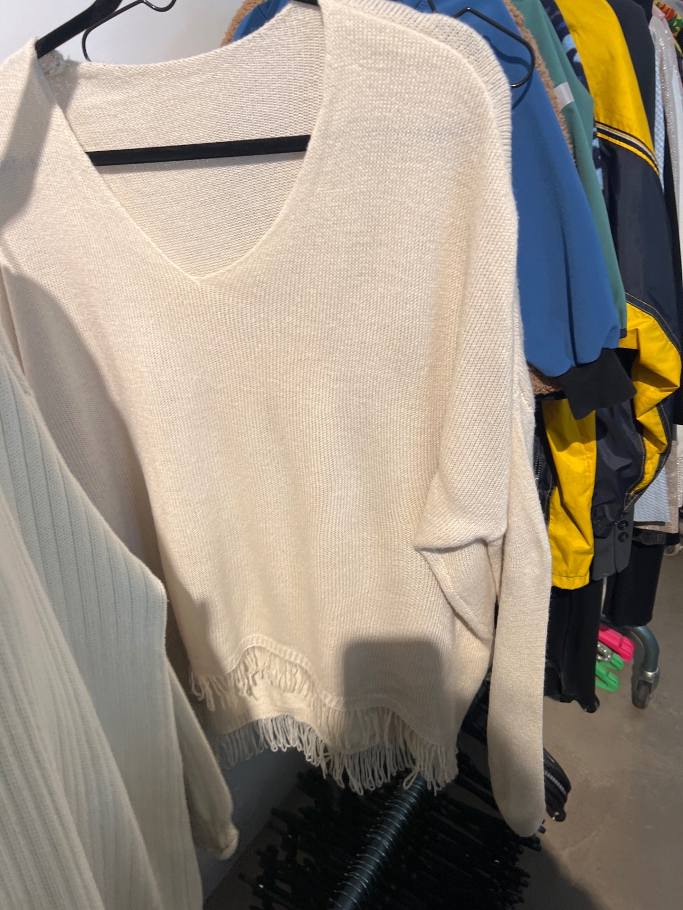 Pullover Creme Gr.: M