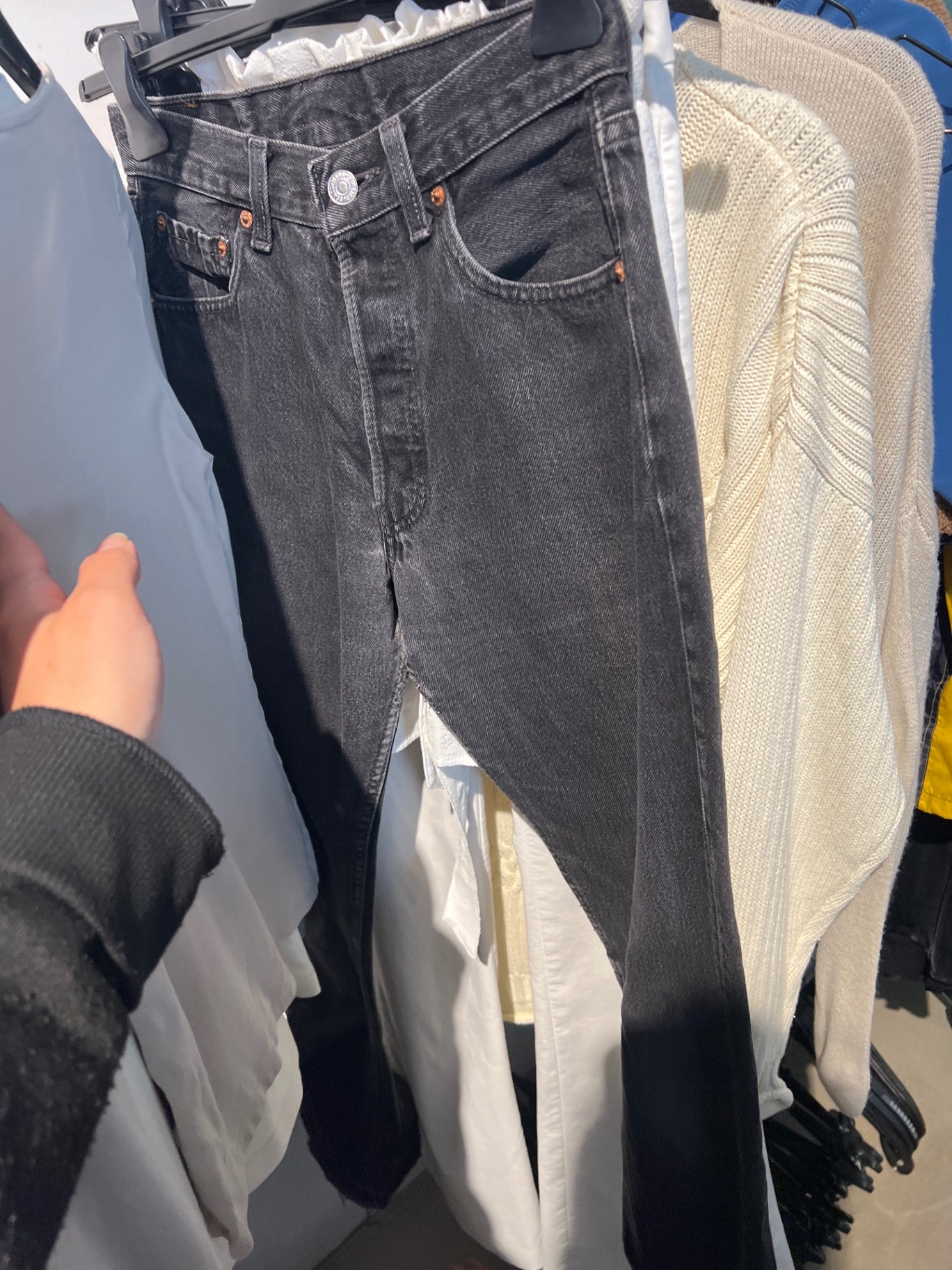 Levi’s Jeans Schwarz Gr.: S
