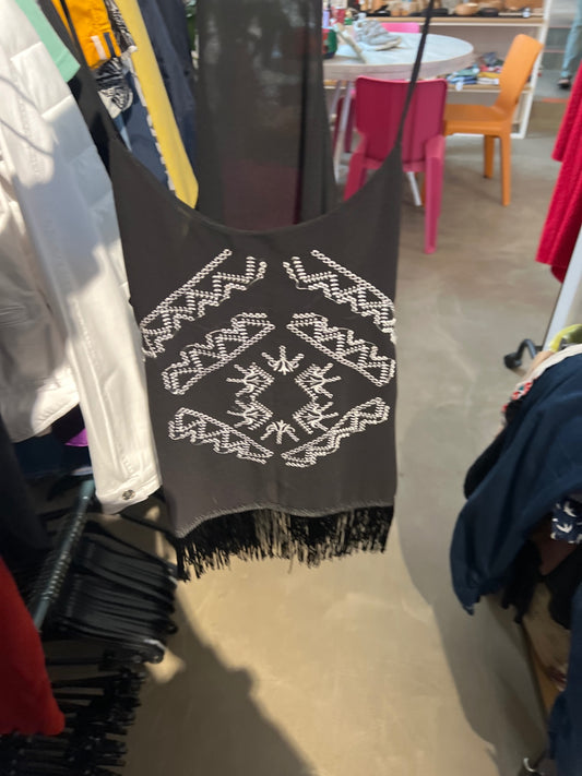 Top Schwarz und Weiß Gr.: M