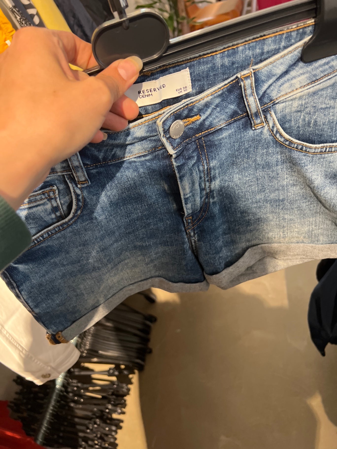 RESERVED Jeansshorts Blau Gr.: M