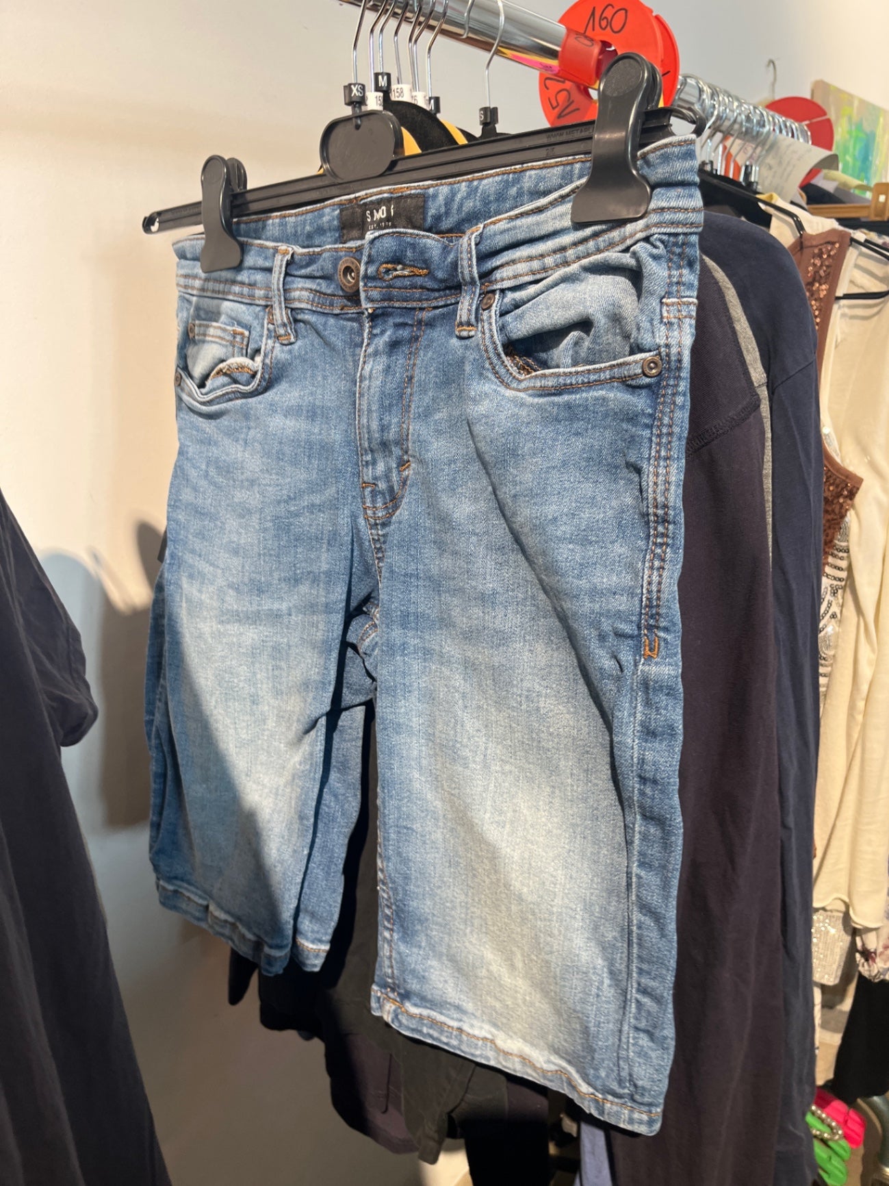 SMOG Jeansshorts Blau Gr.: XS