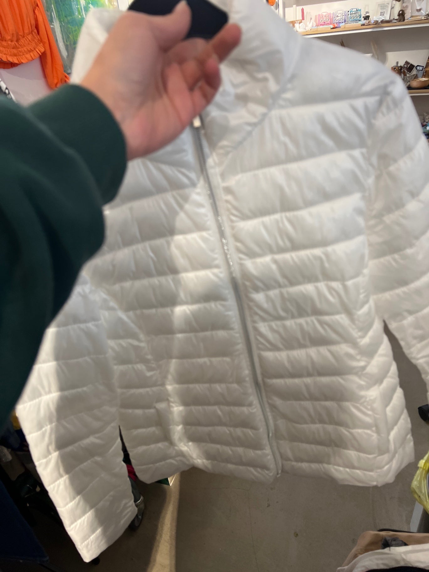 Blue Motion Jacke Weiß Gr.: S/M