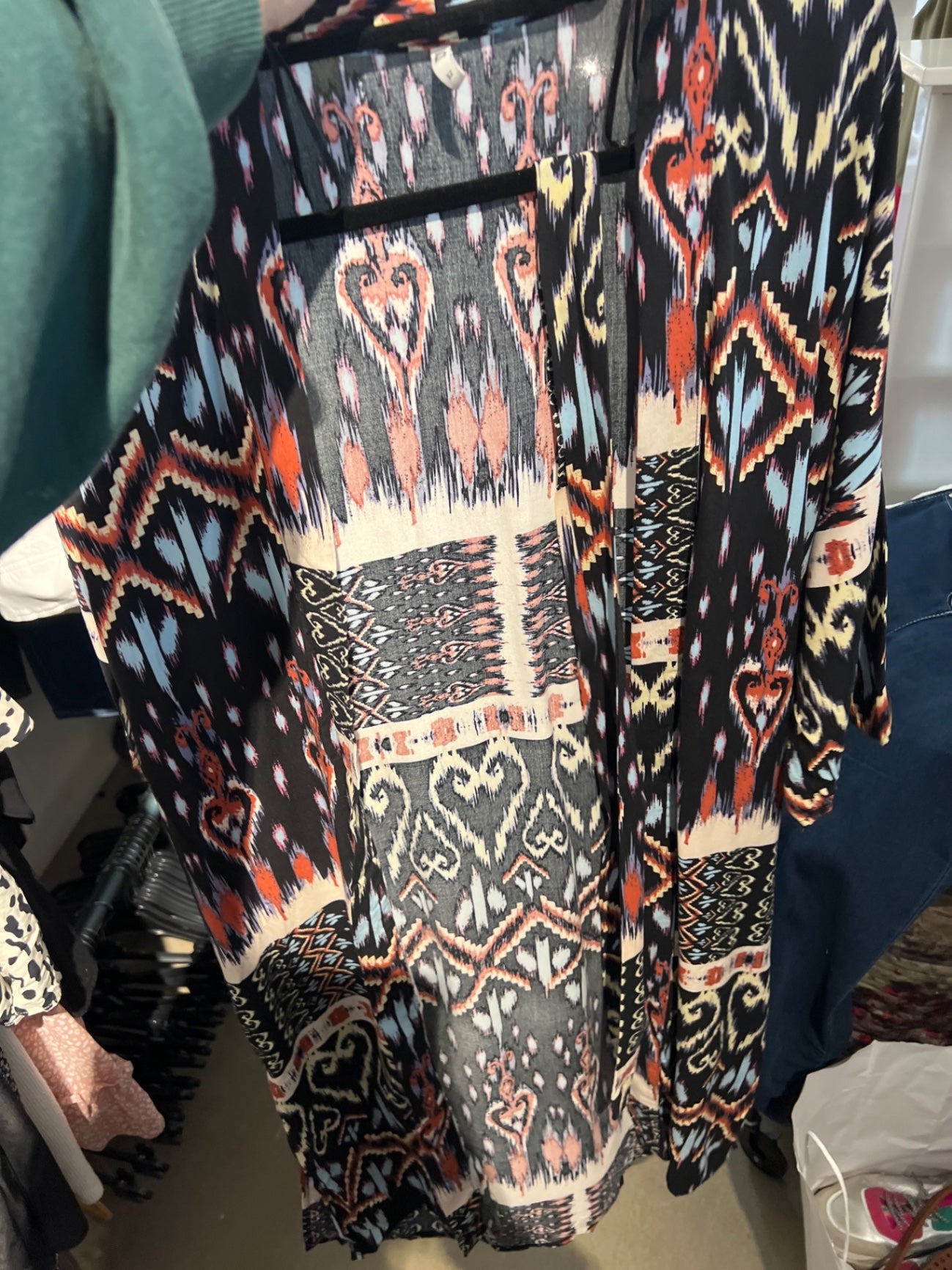 JDY Cardigan Schwarz Bunt Gr.: S