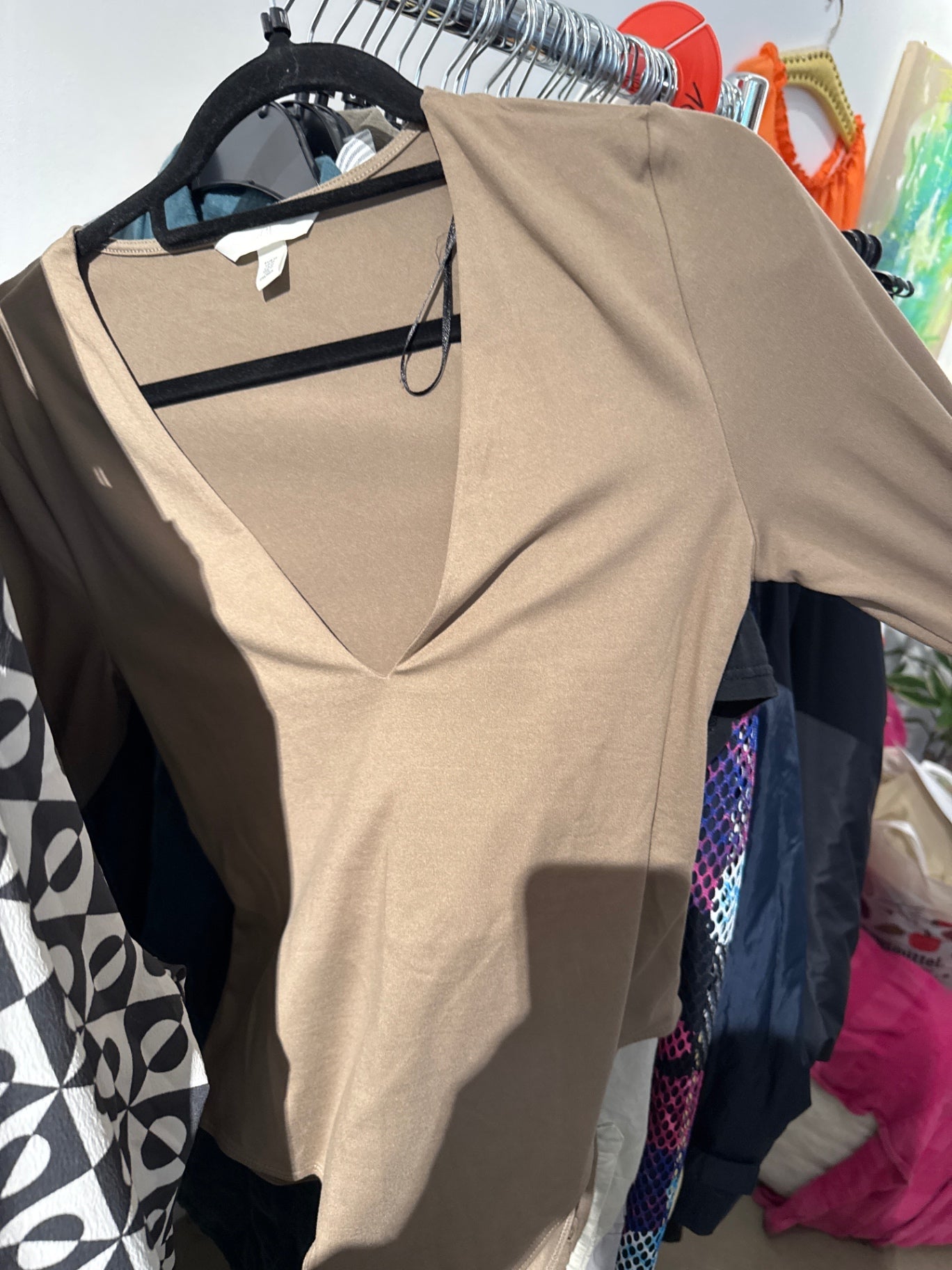 H&M Body Beige Gr.: M