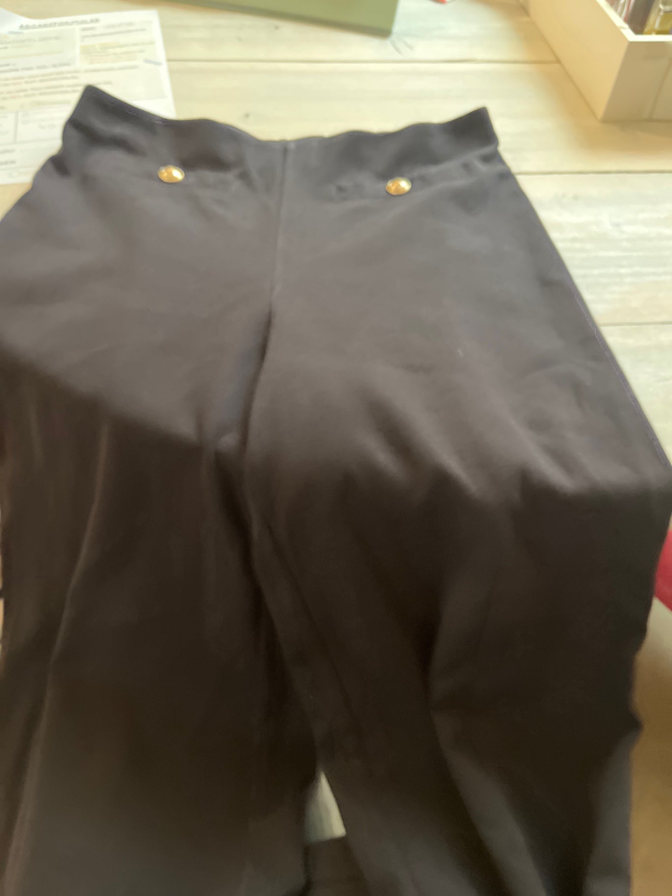 H&M Hose Schwarz Gr.: M
