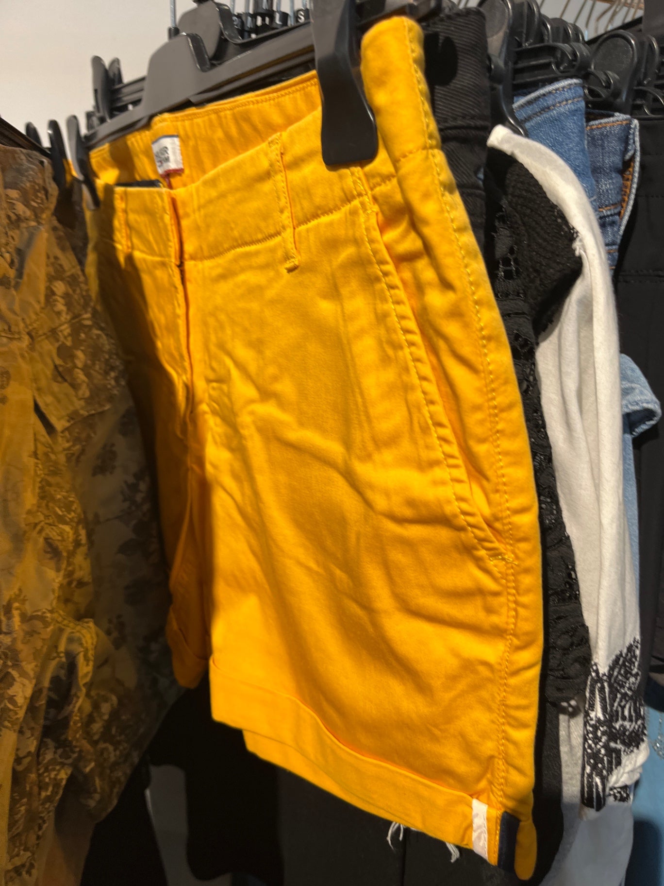 Hilfiger Denim Shorts Gelb Gr.: 29