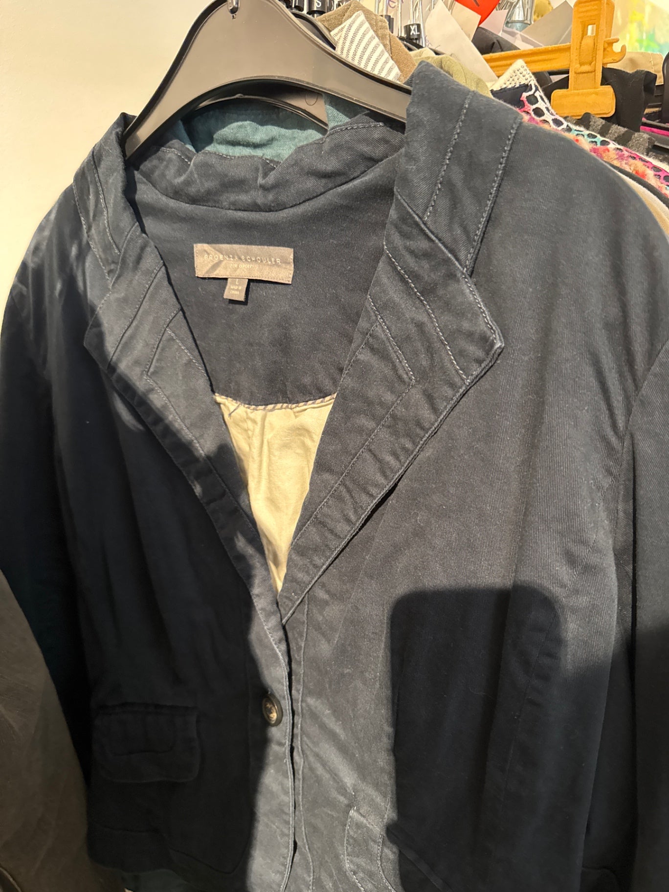 Proenza Schouler Blazer Blau Gr.: L