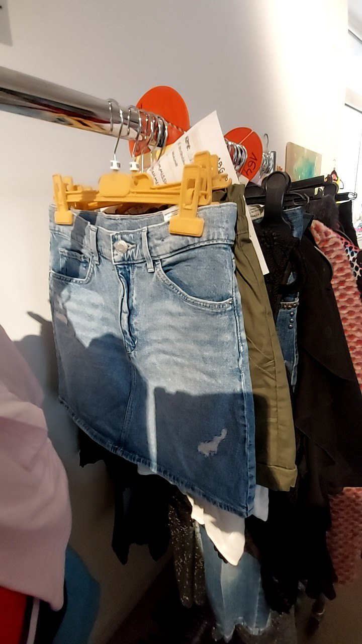 H&M Jeansrock Blau Gr.: 158