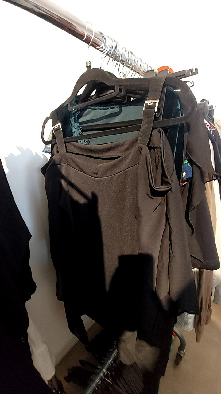 Oberteil Schwarz Gr.: S