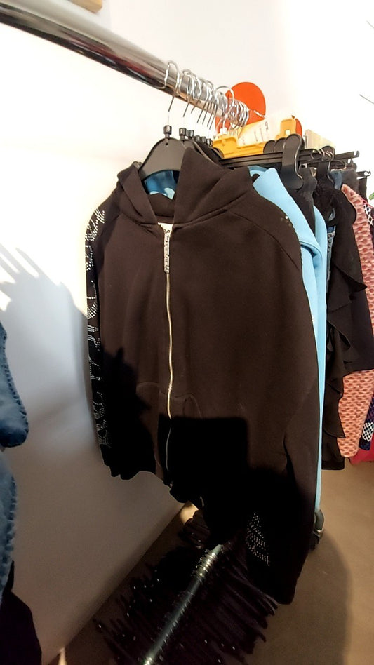 Review Sweatjacke Schwarz Gr.: S