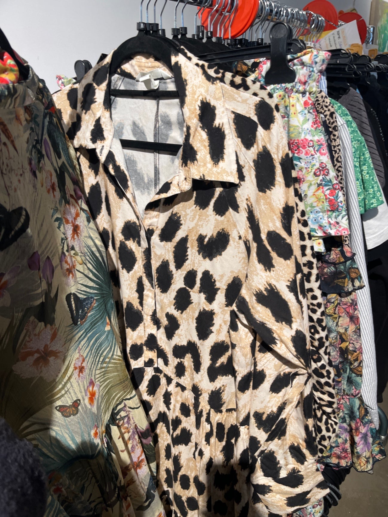 H&M Kleid Leo Gr.: M