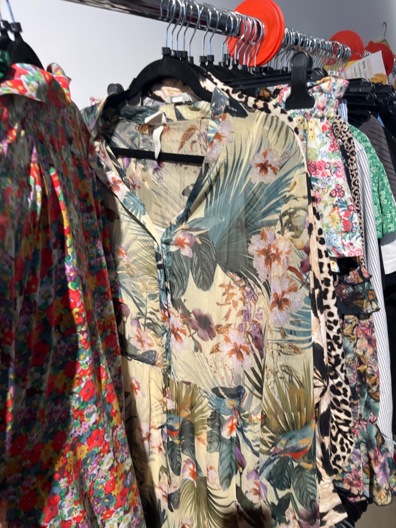 H&M Kleid+Unterkleid Natur Gr.: L