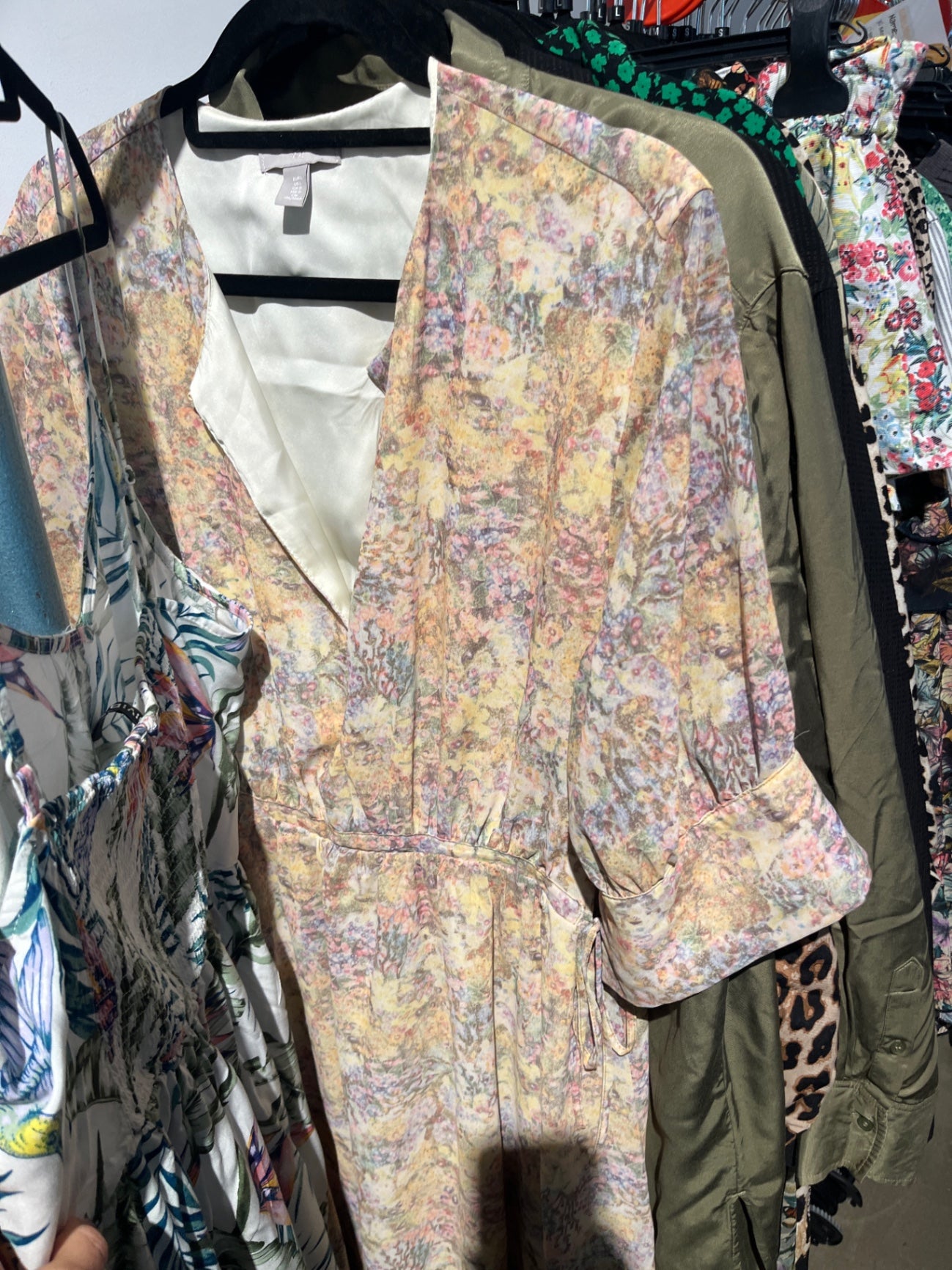 H&M Kleid Pastellfarben Gr.: L