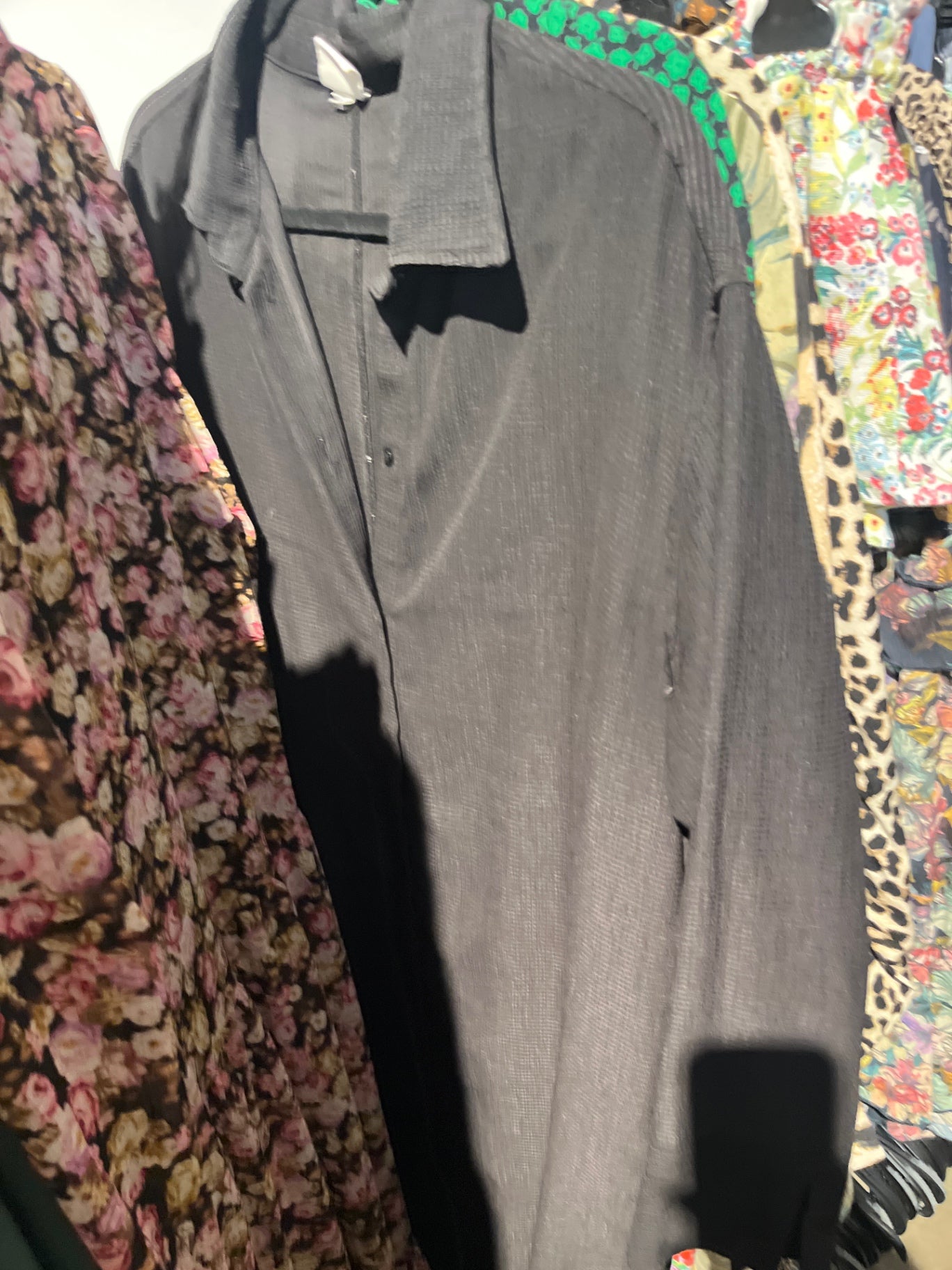 H&M Kleid Schwarz Gr.: L