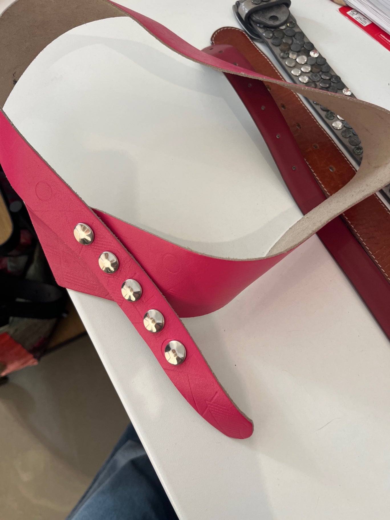 Gürtel Pink 