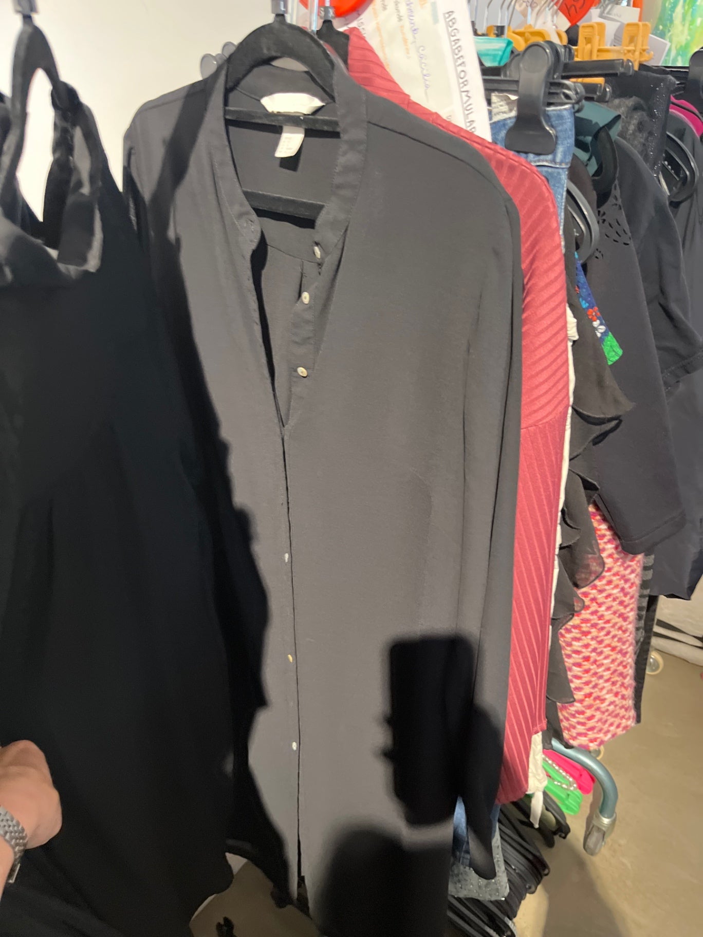 B-WARE H&M Kleid Schwarz Gr.: L