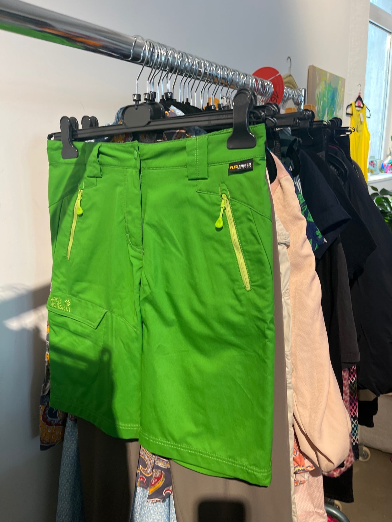 Jack Wolfskin Shorts grün Gr.: M
