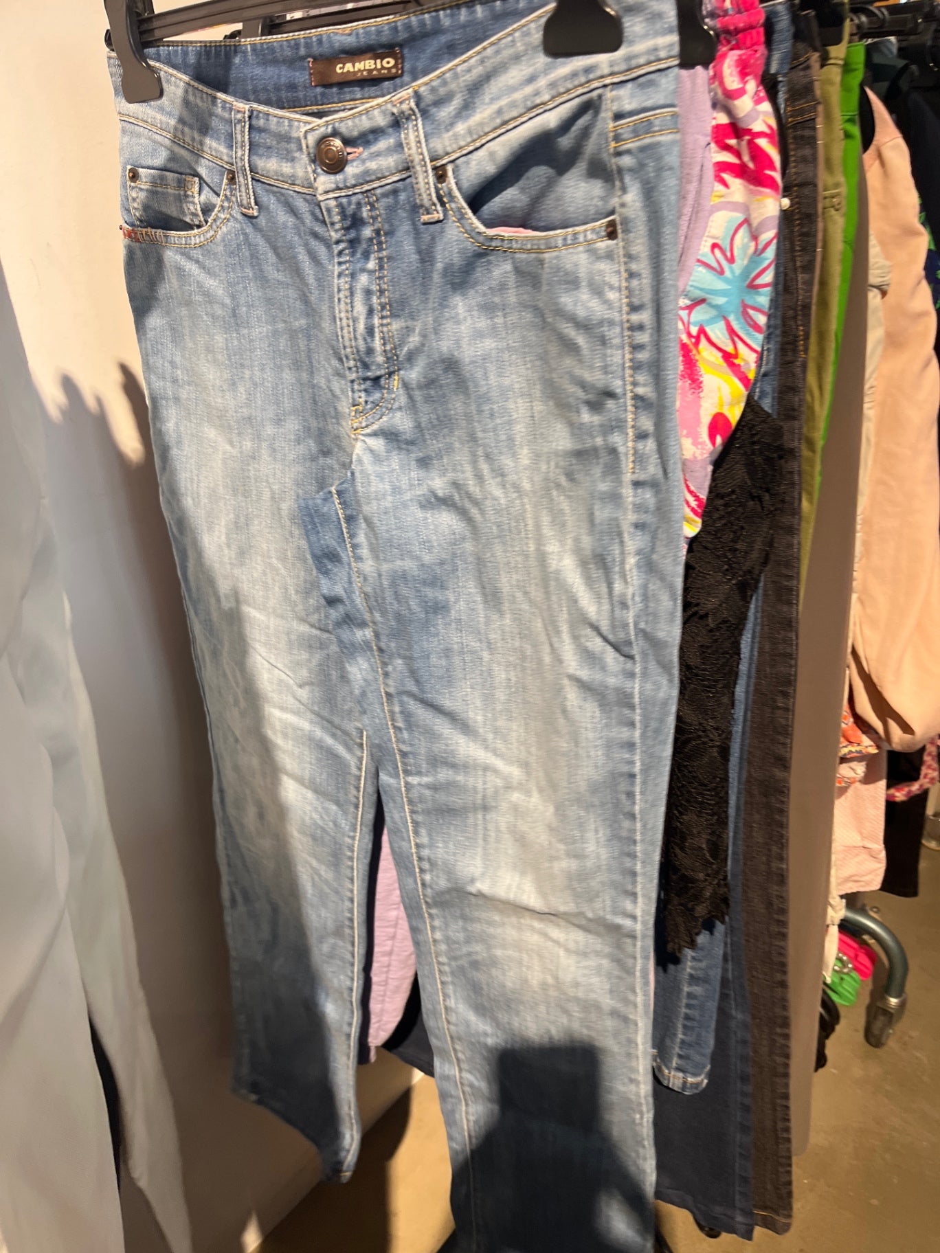 Gekürzt! Cambio Jeans Blau Gr.: M/L