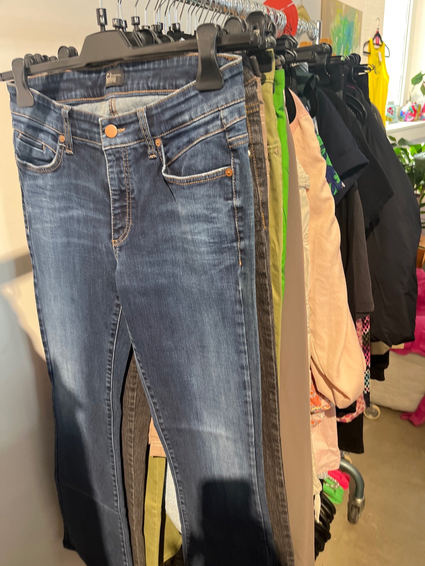 CAMBIO Jeans Blau Gr.: S/M