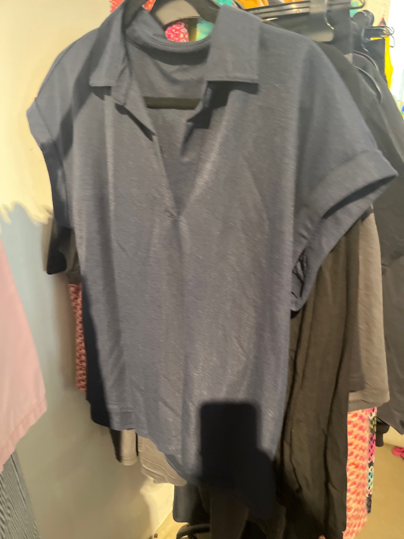 T-Shirt Blau Gr.: M