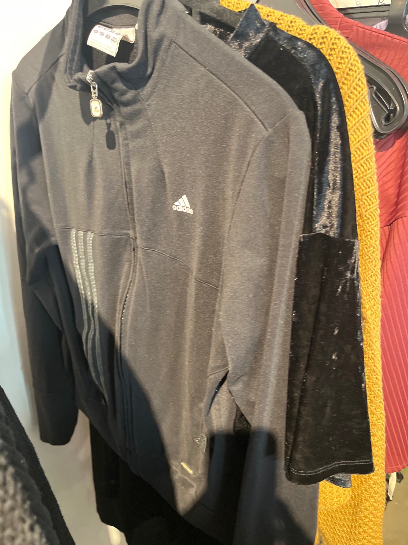 Adidas Jacke Schwarz Gr.: S
