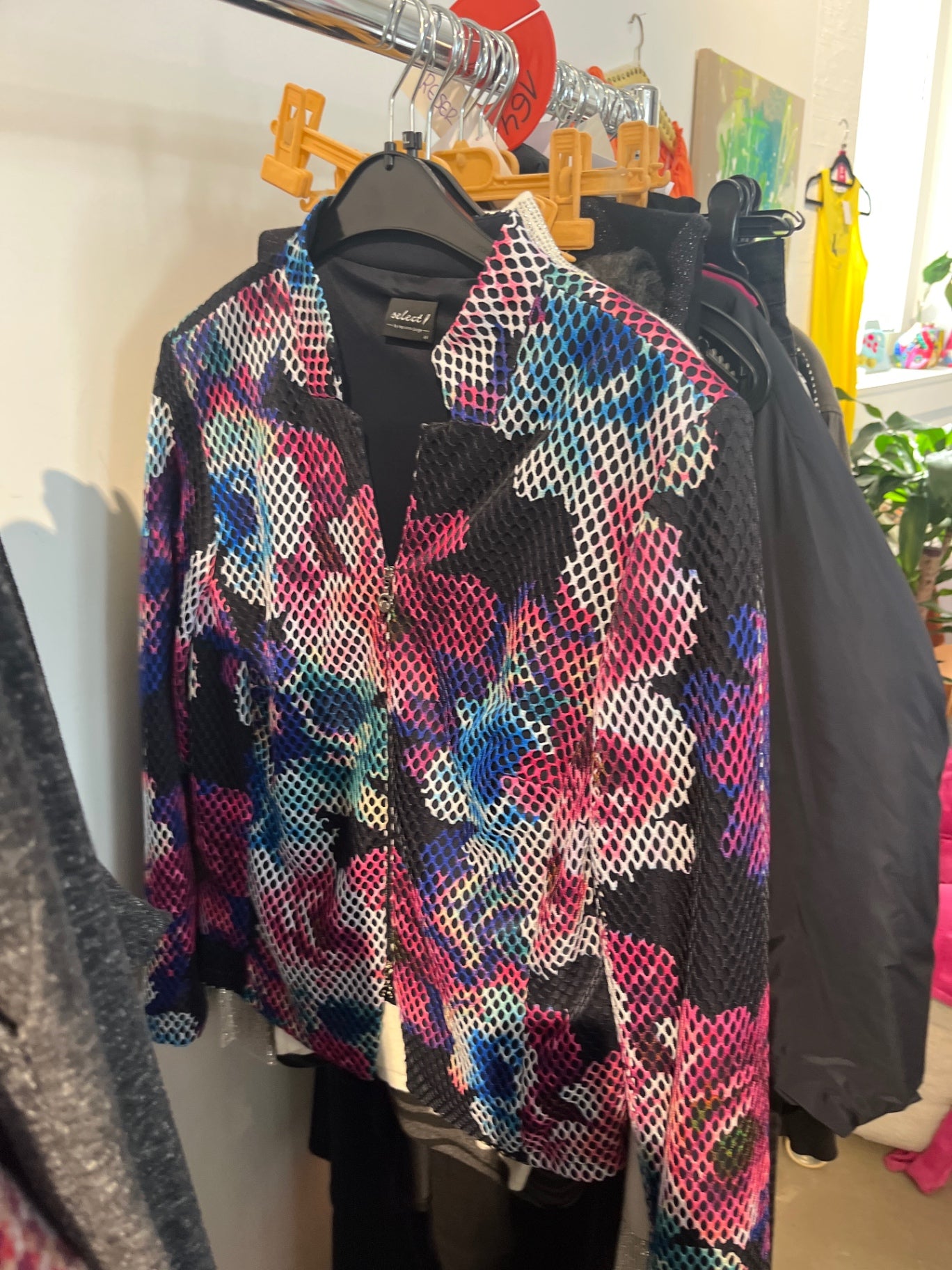 Hermann Lange Jacke Bunt Gr.: M