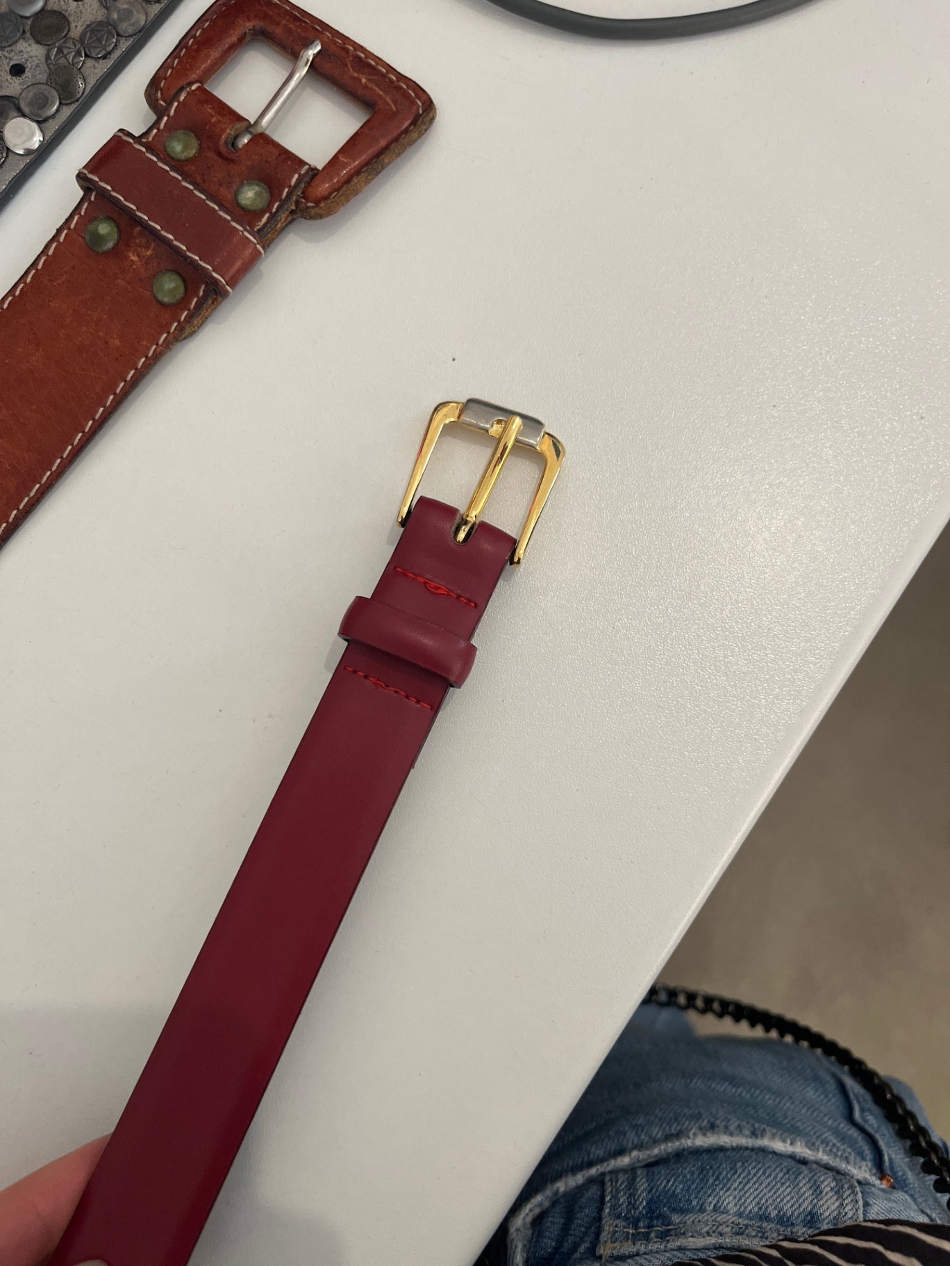 Gürtel Rot 