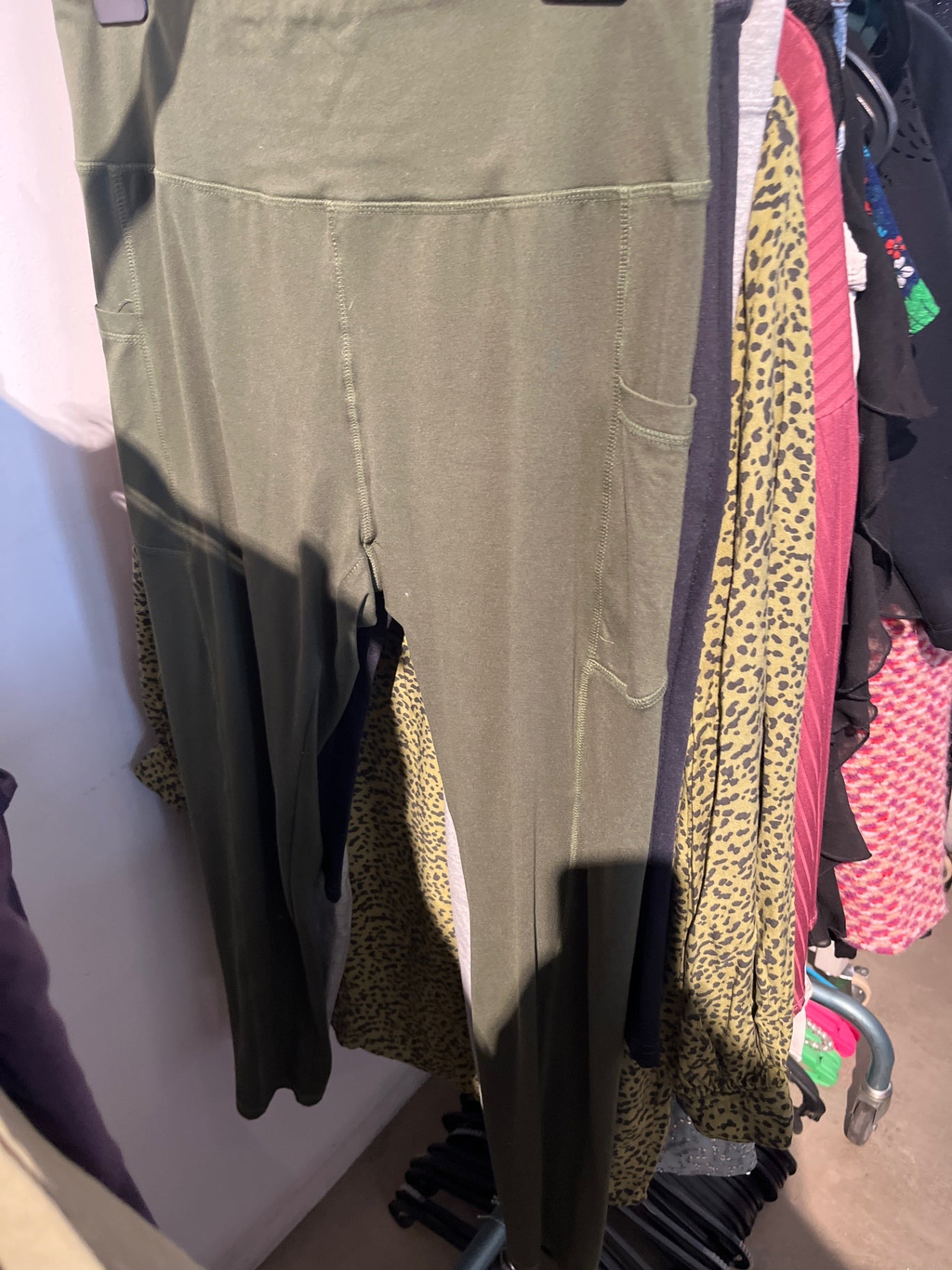 Leggings Khaki Gr.: M