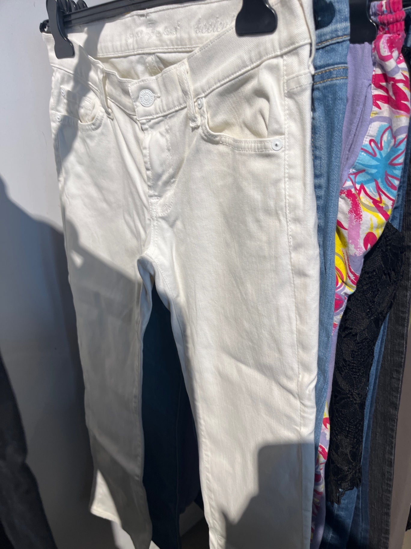 7 for all mankind Jeans Weiß Gr.: M