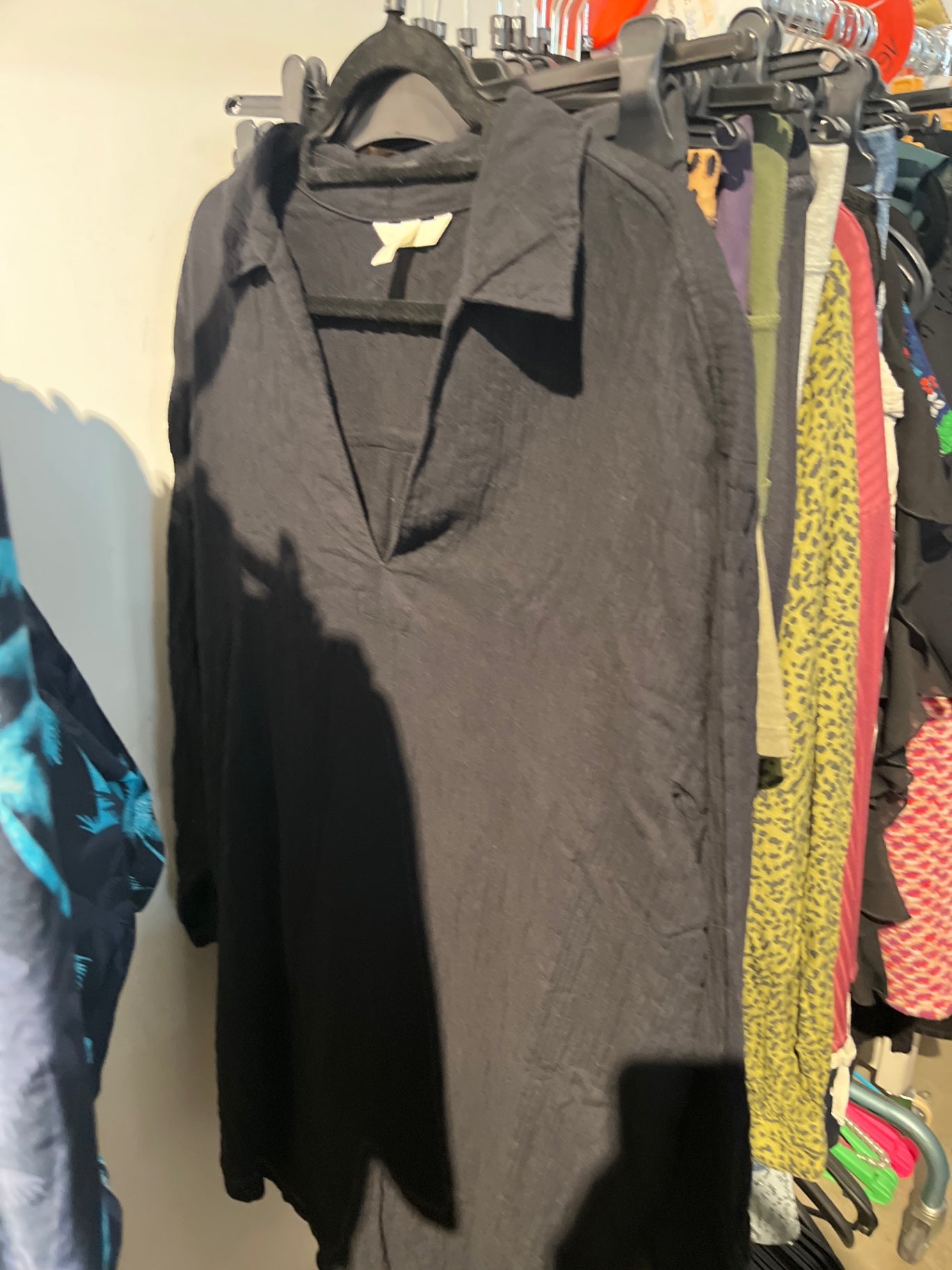 H&M Kleid Schwarz Gr.: L