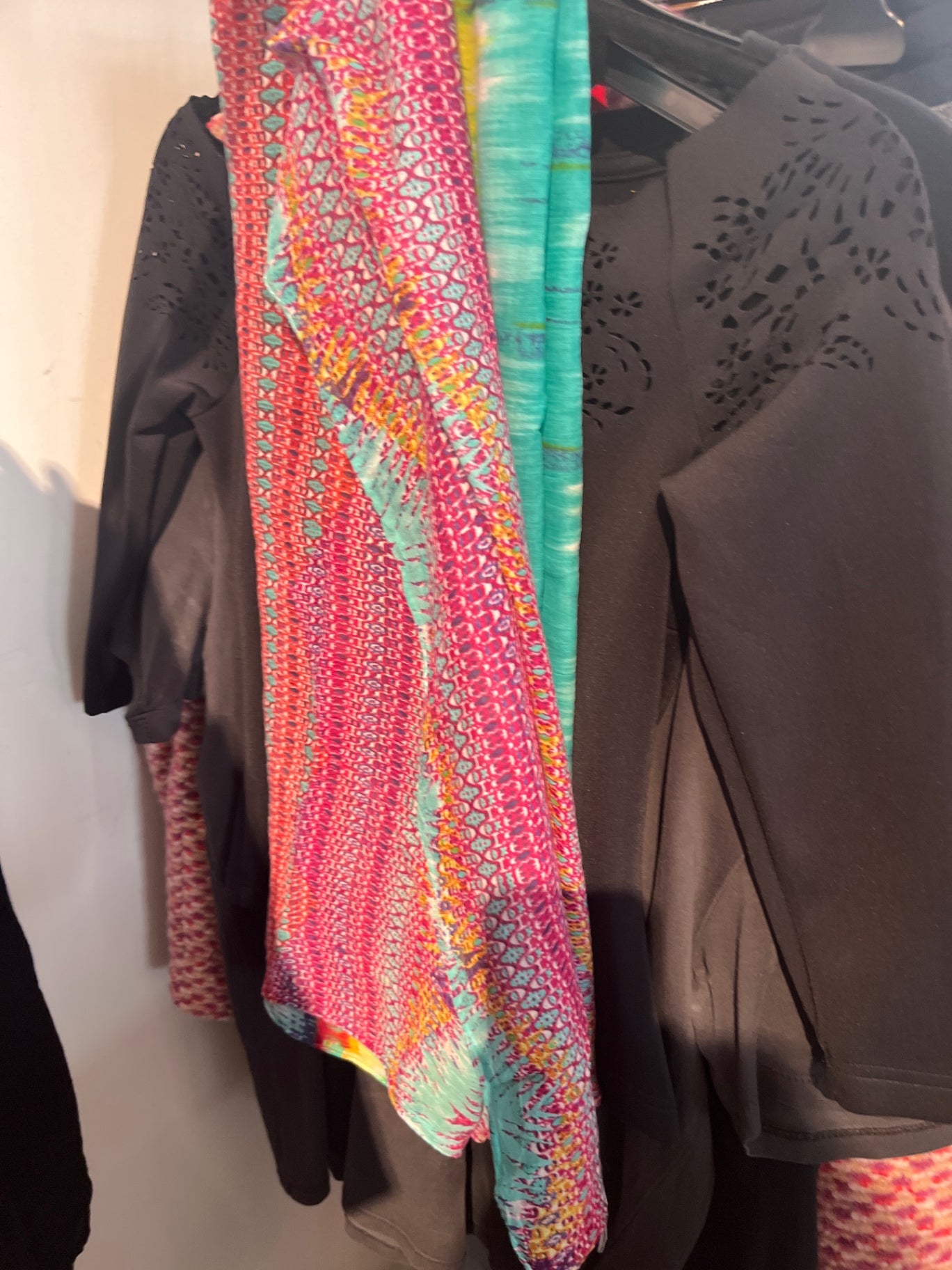Liberty Stoff Schal Bunt 