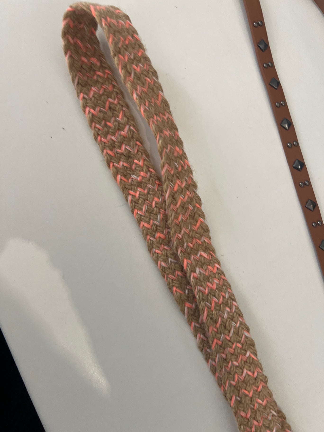 Gürtel Braun, Rosa 