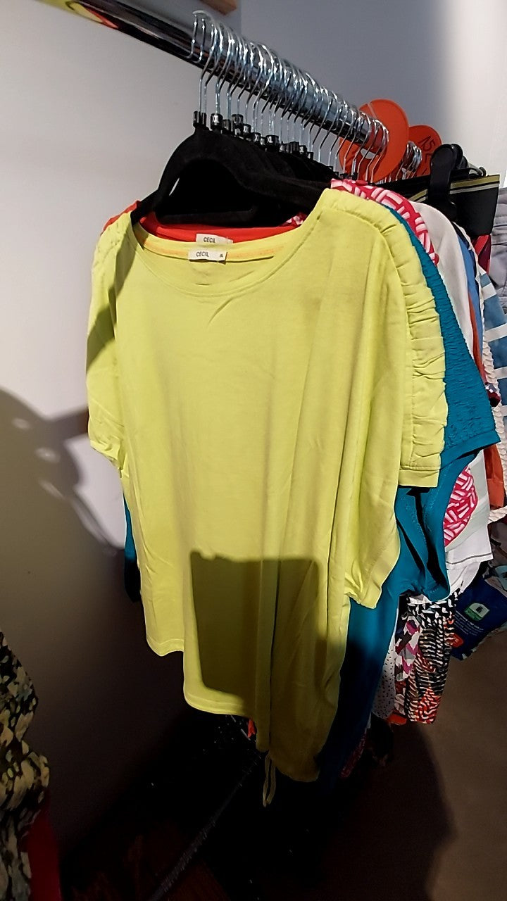 Cecil T-Shirt Gelb Gr.: XXL