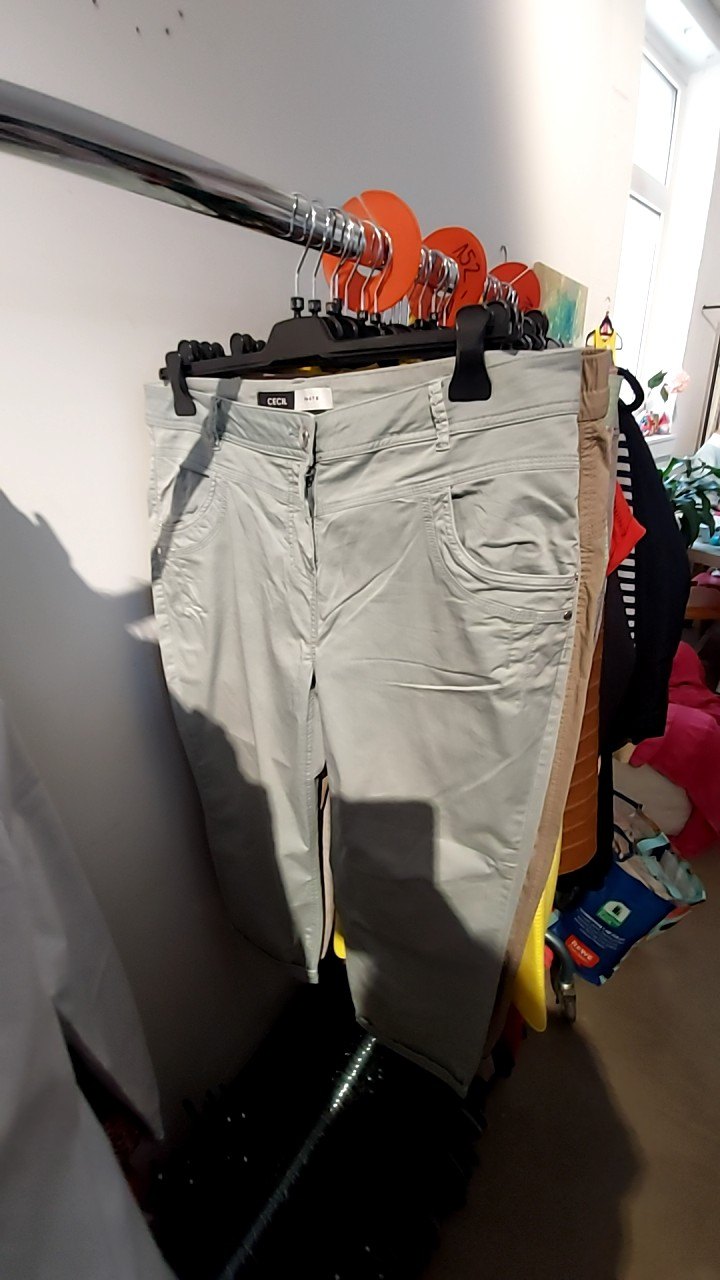 CECIL Hose 7/8 Mint Gr.: XXXL
