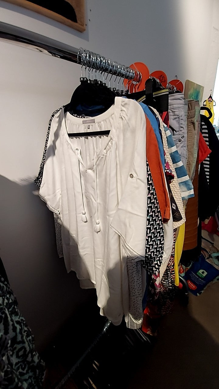 CECIL Blusenshirt Weiß Gr.: XL