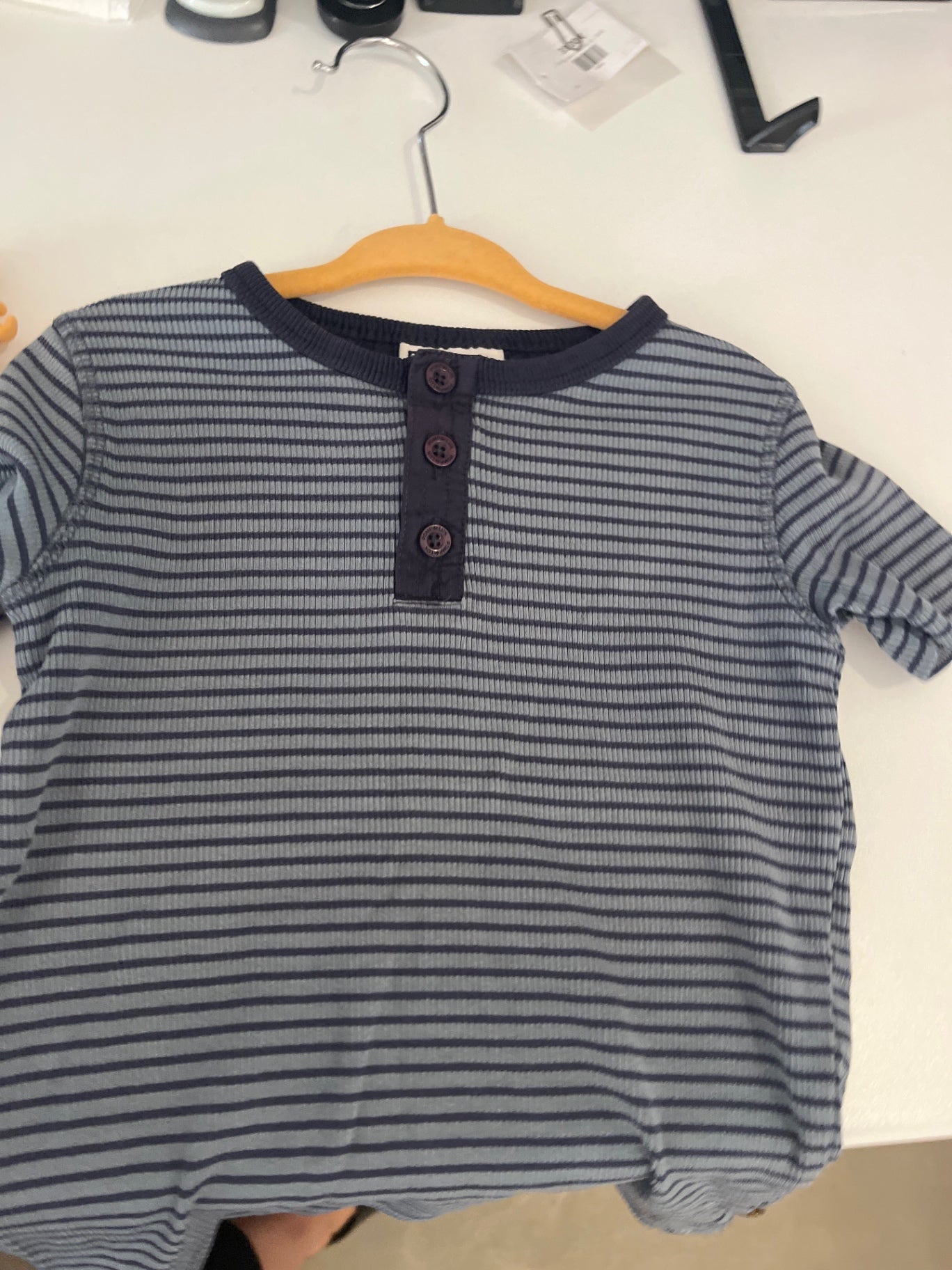 Pomp de Lux T-Shirt Streifen blau Gr.98