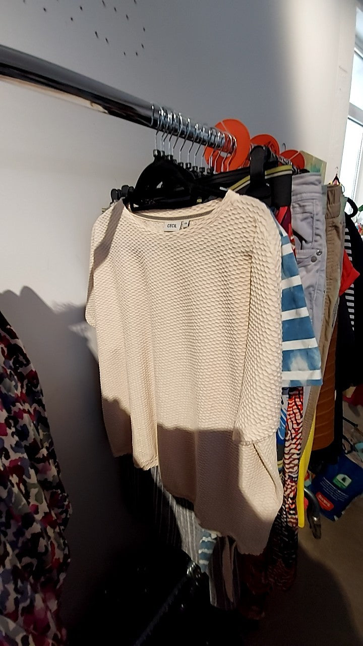 CECIL T-Shirt Creme Gr.: XXL