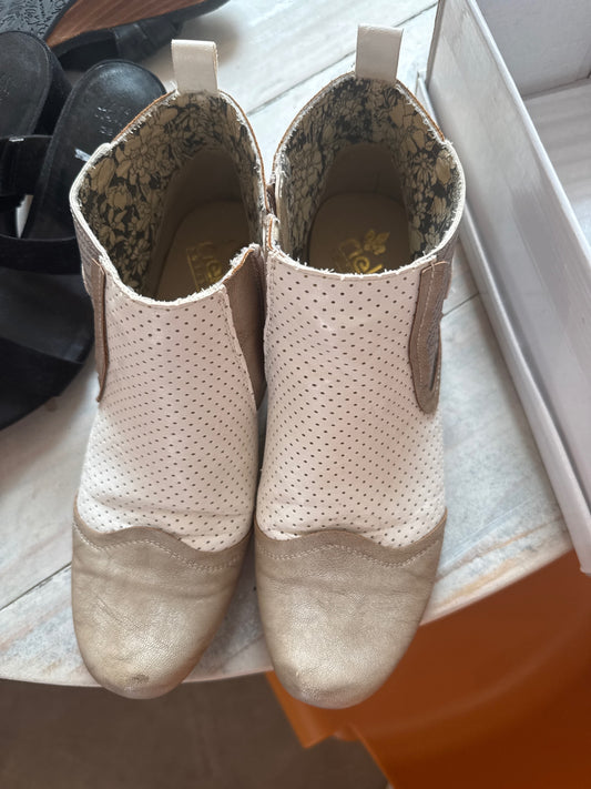 Rieker Stiefelette Beige/Creme Gr.: 41