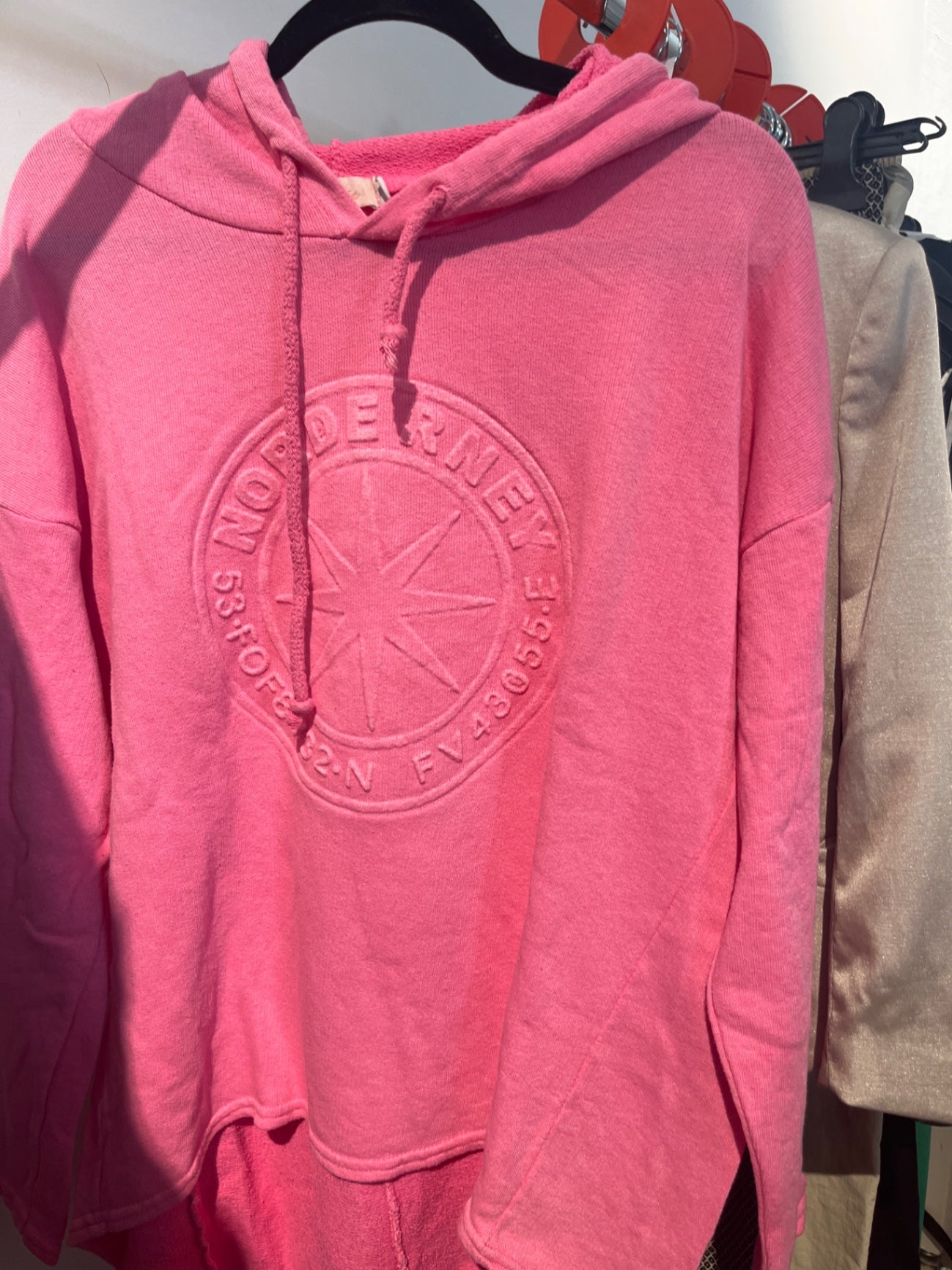 Norderney Hoodie Pink Gr.: S