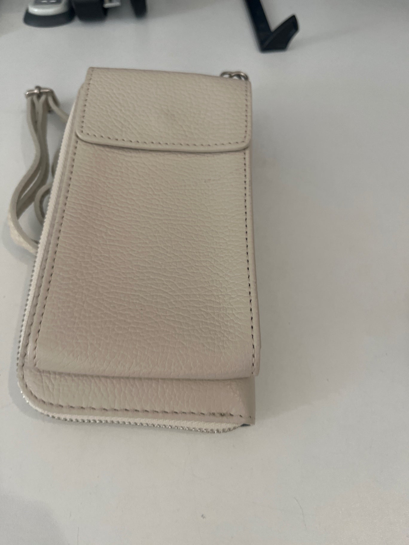 Made in italy Handytasche Beige 