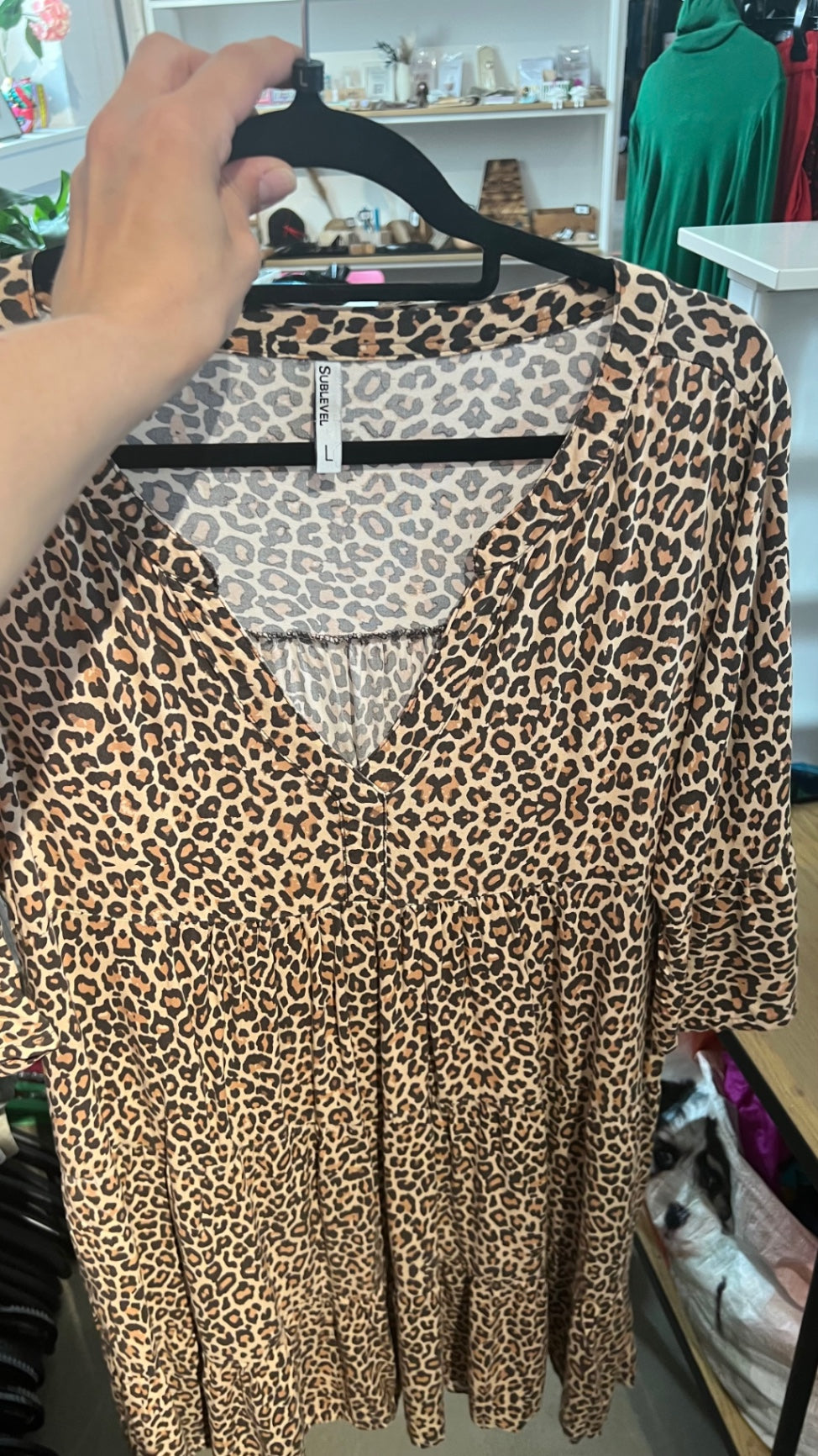 Sublevel Blusenkleid Leo Gr.: L