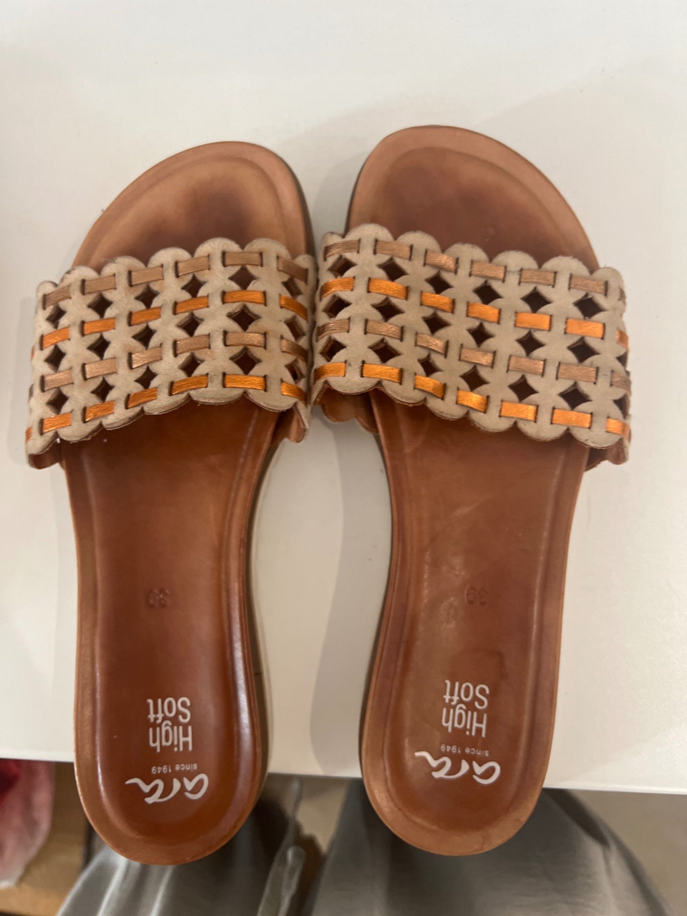 Ara Sandalen Braun Gr.: 39