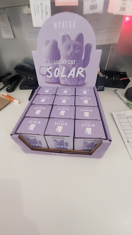 Donkey Winkekatze Lilac Klein/Solar