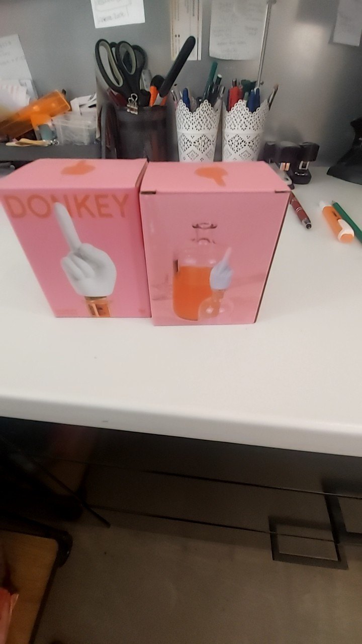 Donkey Flaschenverschluss Fuck Hands Weiß 