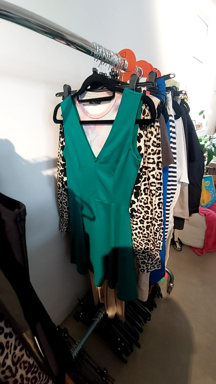 H&M Kleid Grün Gr.: S
