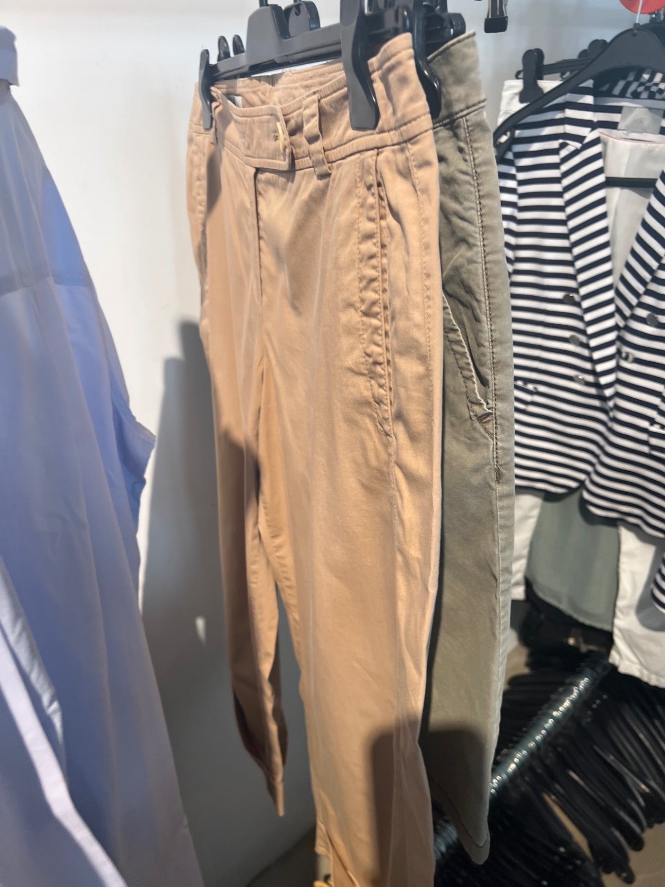 Rene Lezard Hose Beige Gr.: XXL