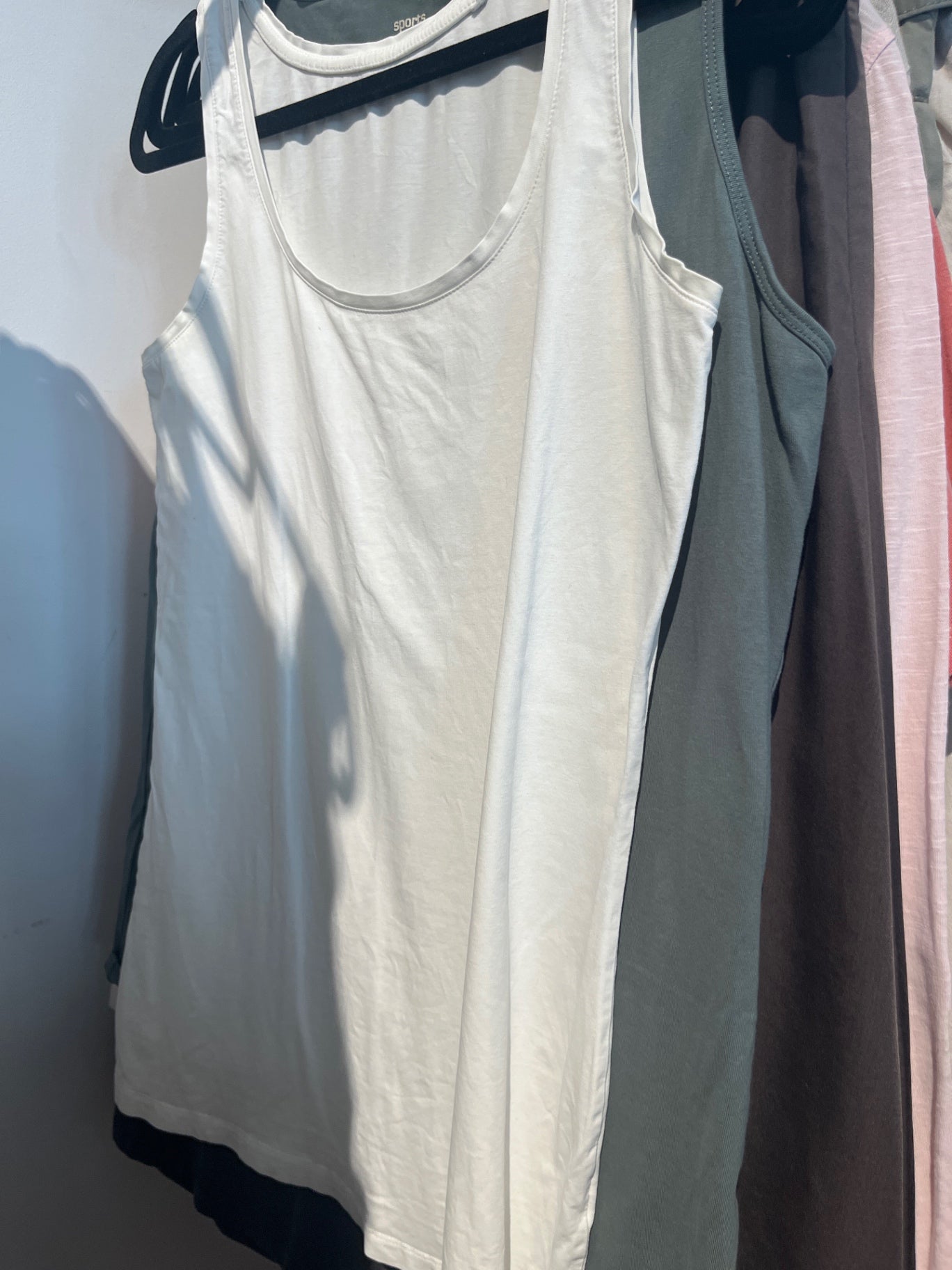 Tanktop Weiß Gr.: L