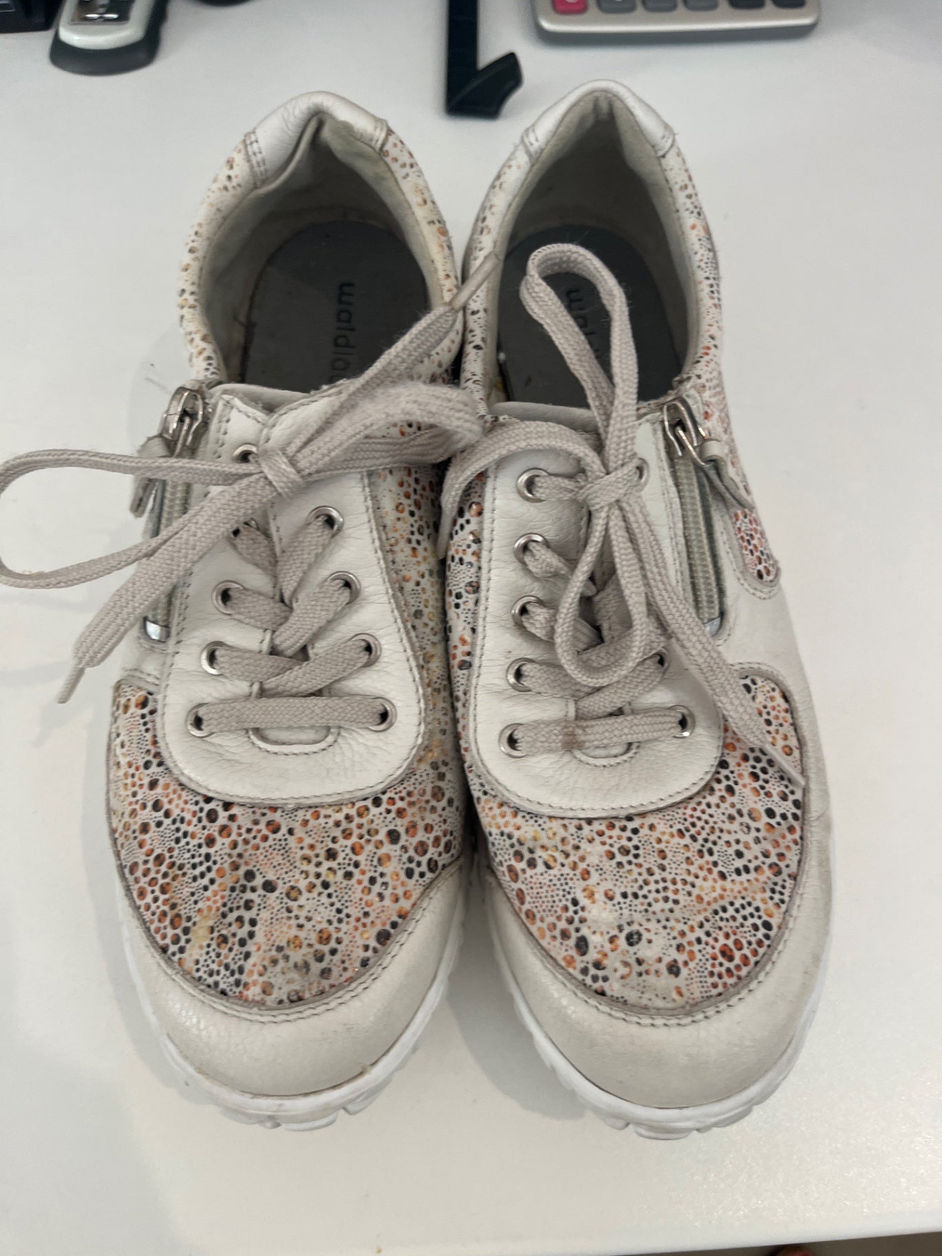 Waldläufer Schuhe Weiß Gr.: 38
